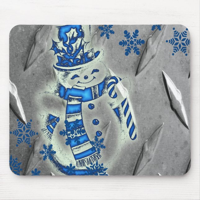 Tapis De Souris Snowman Souse Pad (Devant)