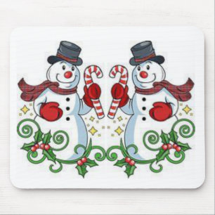 Tapis De Souris Snowman Souse Pad