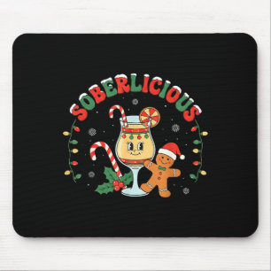 Tapis De Souris Soberlicious Sobre Drôle de Sobriété Récupération 
