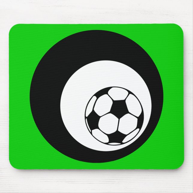 Tapis De Souris soccer : cercles : (Devant)