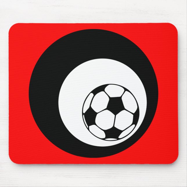 Tapis De Souris soccer : cercles : (Devant)