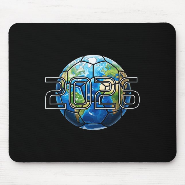 Tapis De Souris Soccer Covers The Globe 2026  (Devant)