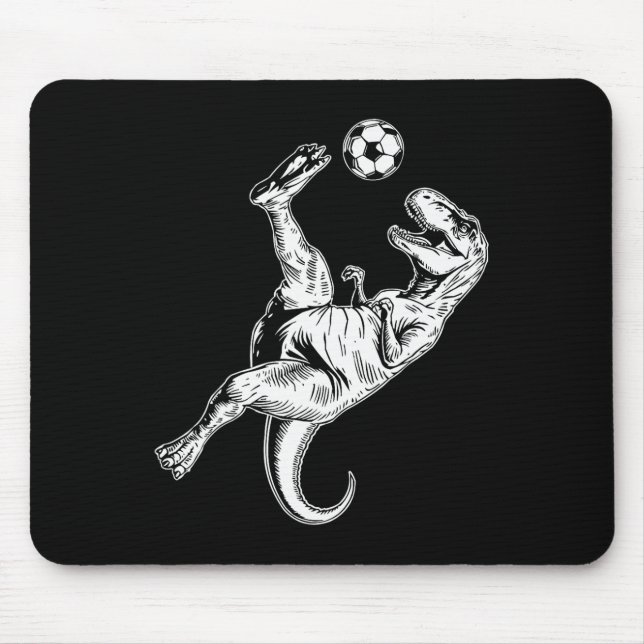 Tapis De Souris Soccer Dinosaur Kids Boys Men Soccer  (Devant)
