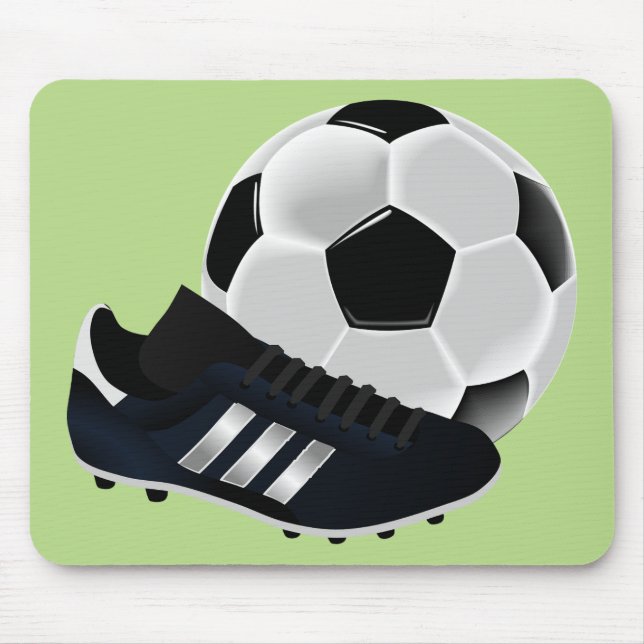Tapis De Souris Soccer / Football theme soccer ball (Devant)