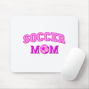 Tapis De Souris Soccer Maman Dessin Et Texte Tout Rose