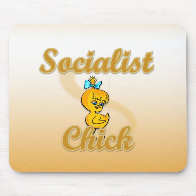 Tapis De Souris socialiste Chick (Devant)