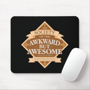 Tapis De Souris Société de la souris maladroite mais stupéfiante