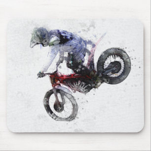 Tapis De Souris Socle de nez - Motocross