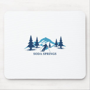Tapis De Souris Soda Springs California Ski Resort _1