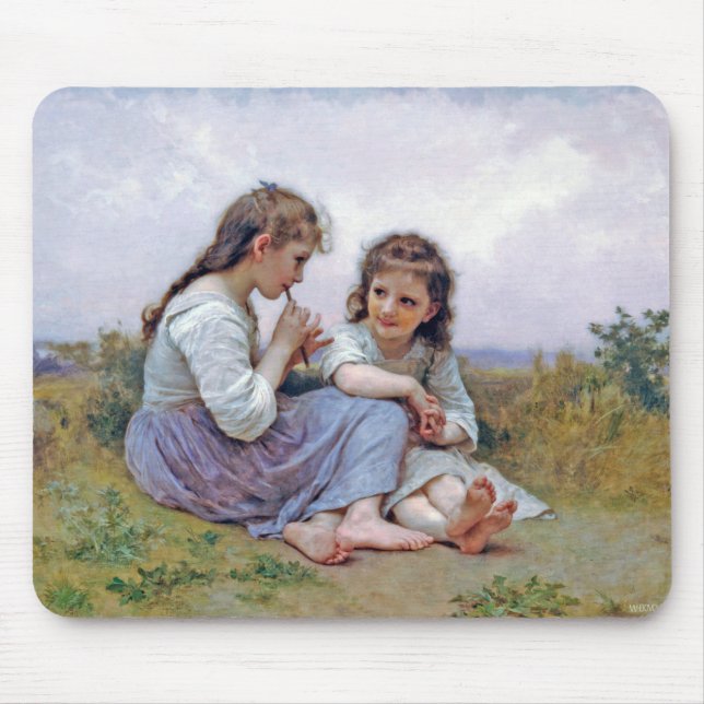 Tapis De Souris Soeurs, Bouguereau (Devant)