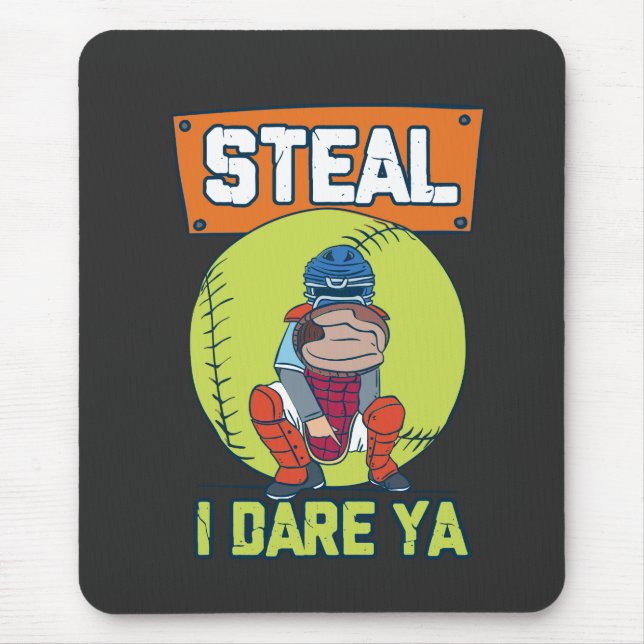 Tapis De Souris Softball - Vol I Oser Ya (Devant)