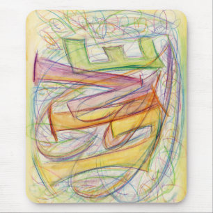 Tapis De Souris Soigner Coeurs en direct Art Design personnalisé M