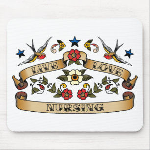 Tapis De Souris Soins vivants d'amour