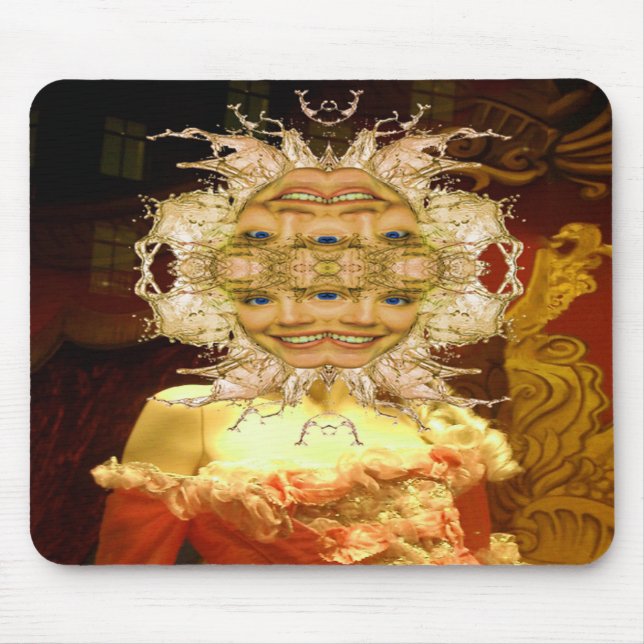 Tapis De Souris Soirée Alien (Devant)