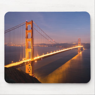 Tapis De Souris Soirée au Golden Gate Bridge mousepad