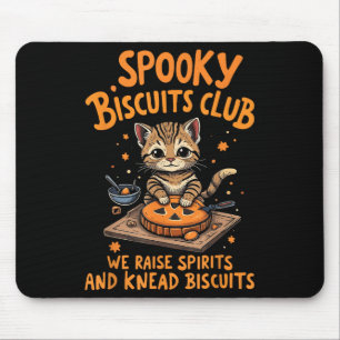 Tapis De Souris Soky Biscuits Club Chat Drôle Halloween Baking