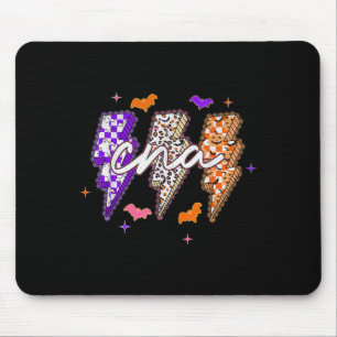 Tapis De Souris Soky Cna Nurse Ghost Preppy Lightning Bolt Hallowe