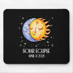 Tapis De Souris Solar Eclipse 2024 Joli Solar Eclipse Enfants Garç