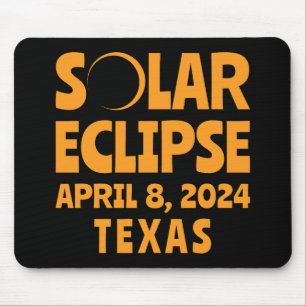 Tapis De Souris Solar Eclipse 2024 Texas