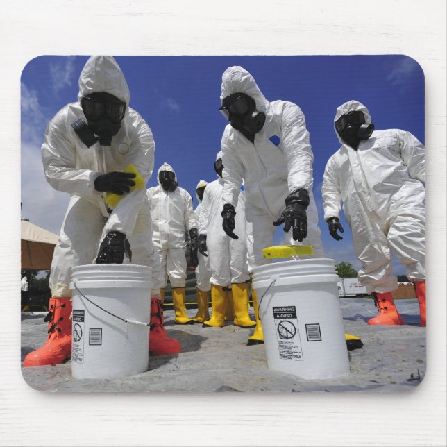 Tapis De Souris Soldats américains du 457e Bataillon de produits c (Devant)