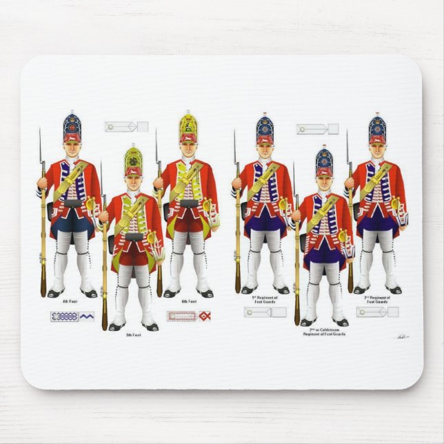 Tapis De Souris Soldats de soldat anglais (Devant)