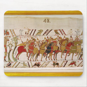 Tapis De Souris Soldats laissant Hastings pour faire la bataille