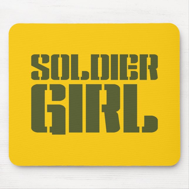 TAPIS DE SOURIS SOLDIER GIRL (Devant)