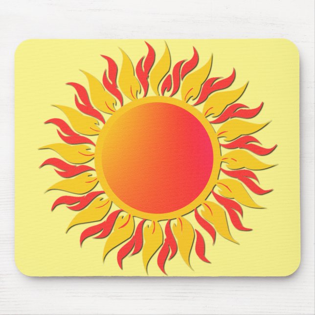 Tapis De Souris Soleil (Devant)