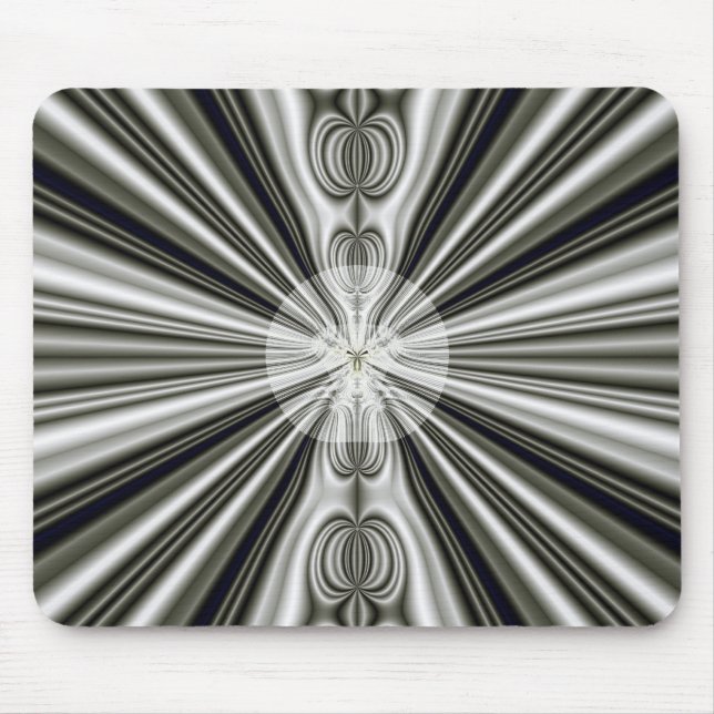 Tapis De Souris Soleil Blanc (Devant)