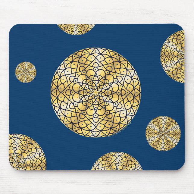 Tapis de souris Soleil Céleste (Devant)