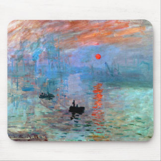 Tapis De Souris Soleil de l'impression Claude Monet