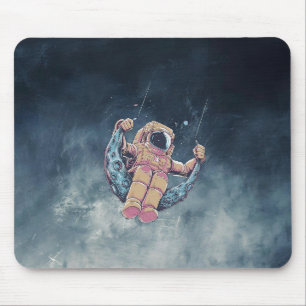Tapis de souris Soleil et Lune