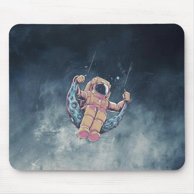 Tapis de souris Soleil et Lune (Devant)