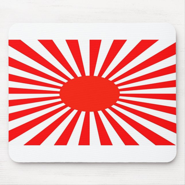 Tapis De Souris soleil rouge (Devant)