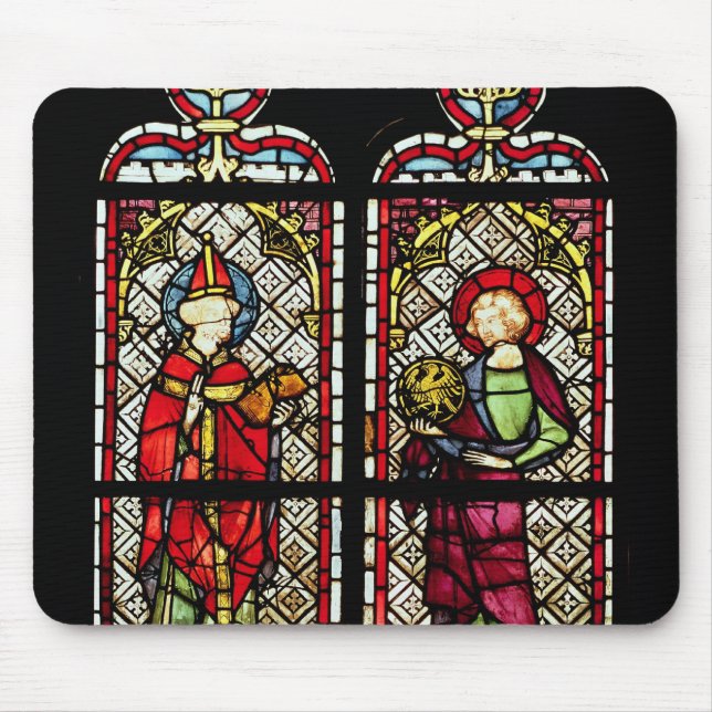 Tapis De Souris Solides solubles. Sylvester et John l'évangéliste (Devant)