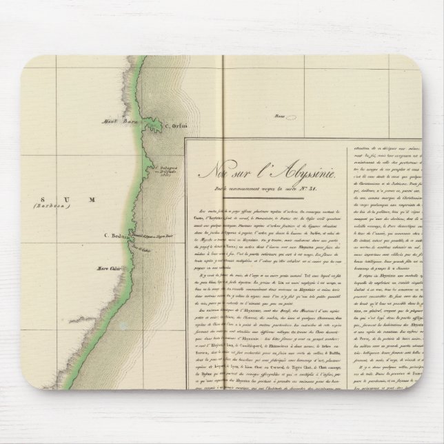 Tapis De Souris Somalie Afrique 34 (Devant)