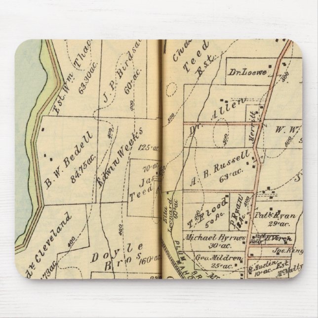 Tapis De Souris Somers, New York (Devant)