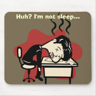 Tapis De Souris Sommeil attrapé