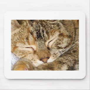 Tapis De Souris Sommeil Kitty Mousepad