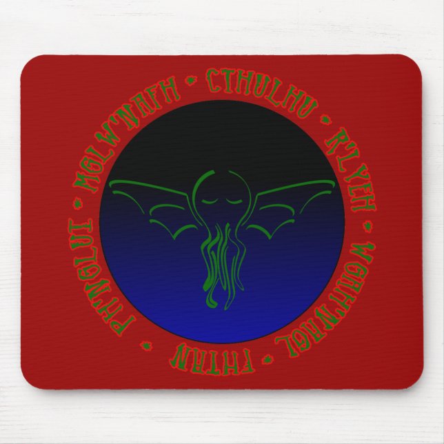 Tapis De Souris Sommeils de Cthulhu - Mousepad (Devant)