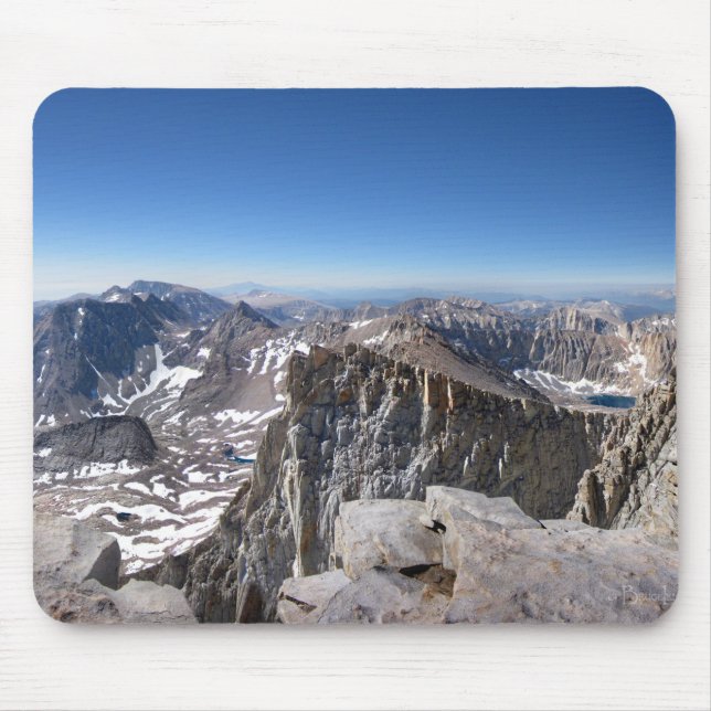 Tapis De Souris Sommet du mont Whitney - sentier John Muir - Sierr (Devant)