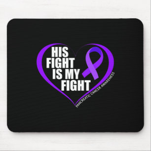 Tapis De Souris Son Combat Est Mon Combat Conscience Du Cancer Pan