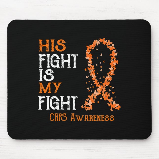 Tapis De Souris Son Combat Est Mon Combat Crps Sensibilisation 1 (Devant)