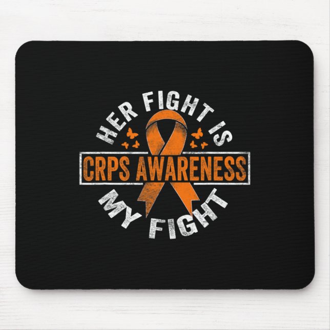 Tapis De Souris Son Combat Est Mon Combat Crps Sensibilisation 1 (Devant)