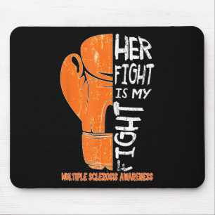 Tapis De Souris Son combat est mon jeu de boxe de combat Glove Ms