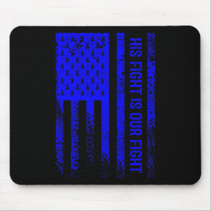 Tapis De Souris Son Combat Est Notre Combat Alopecia Areata Sensib