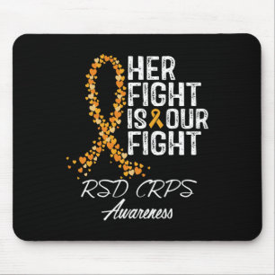 Tapis De Souris Son Combat Est Notre Combat Rsd Crps Sensibilisati