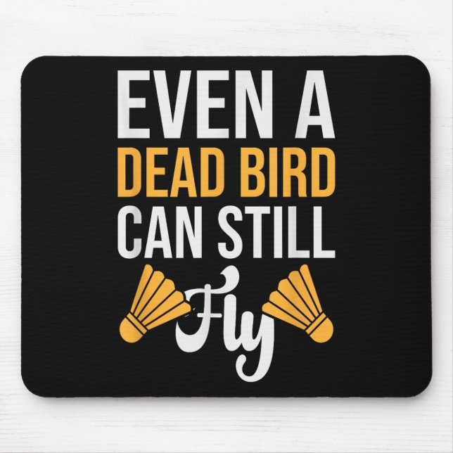 Tapis De Souris Son Dans Mon Volant de badminton Adn Racket Badmin (Devant)