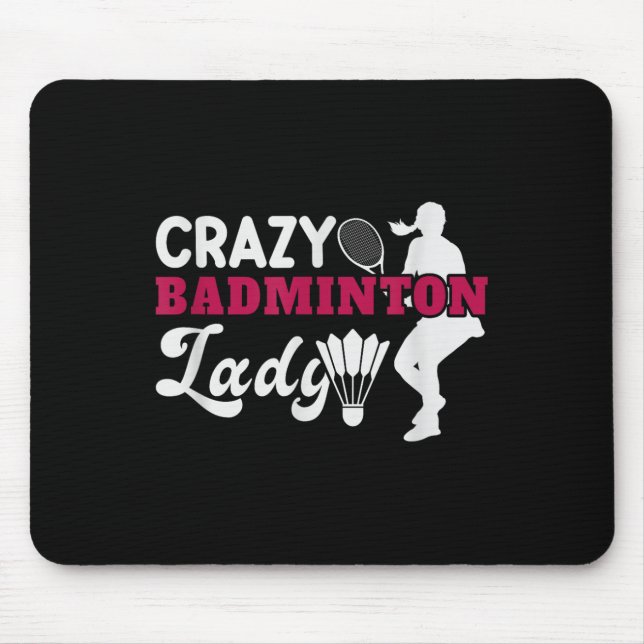 Tapis De Souris Son Dans Mon Volant de badminton Adn Racket Badmin (Devant)