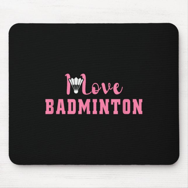 Tapis De Souris Son Dans Mon Volant de badminton Adn Racket Badmin (Devant)